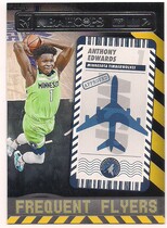 2021 Panini NBA Hoops Frequent Flyers #7 Anthony Edwards