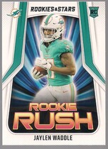 2021 Panini Rookies & Stars Rookie Rush #RR-8 Jaylen Waddle