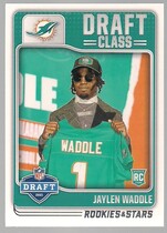 2021 Panini Rookies & Stars Draft Class #6 Jaylen Waddle