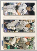 2022 Topps Opening Day Triple Play #TPC-6 Gerrit Cole|Aaron Judge|Dj Lemahieu