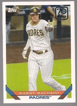 2021 Topps Update 70 Years of Topps Baseball #70YT-43 Manny Machado