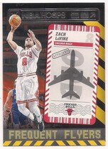 2021 Panini NBA Hoops Frequent Flyers #11 Zach Lavine