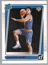 2021 Donruss Base Set #216 Quentin Grimes