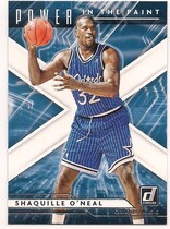 2021 Donruss Power in the Paint #9 Shaquille O'Neal