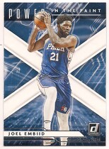 2021 Donruss Power in the Paint #10 Joel Embiid