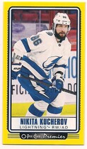 2021 Upper Deck O-Pee-Chee OPC Premier Tallboys Yellow Border #P-19 Nikita Kucherov