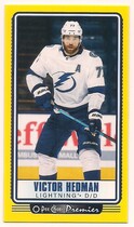 2021 Upper Deck O-Pee-Chee OPC Premier Tallboys Yellow Border #P-21 Victor Hedman