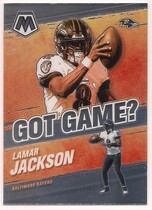 2021 Panini Mosaic Got Game #GG-4 Lamar Jackson