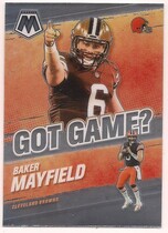 2021 Panini Mosaic Got Game #GG-7 Baker Mayfield