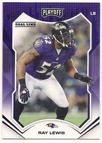 2021 Playoff Goal Line #30 Ray Lewis
