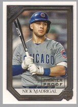 2021 Topps Gallery Printer Proof #39 Nick Madrigal