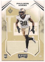 2021 Playoff Base Set #274 Paulson Adebo