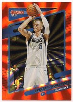 2021 Donruss Orange Holo Laser #57 Kristaps Porzingis