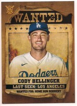 2021 Topps Big League Wanted #WT-6 Cody Bellinger