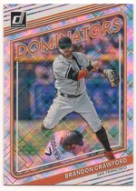 2022 Donruss Dominators Diamond #D-4 Brandon Crawford
