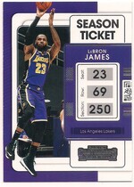 2021 Panini Contenders #62 Lebron James