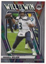 2021 Panini Mosaic Will to Win #WW-5 Russell Wilson