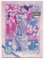 2018 Topps Gypsy Queen Missing Blackplate (Walmart) #29 Matt Carpenter