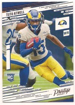 2021 Panini Chronicles Prestige Rookies Update #222 Tutu Atwell