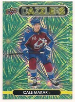 2021 Upper Deck Dazzlers Green #DZ-14 Cale Makar