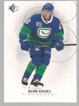 2020 SP Base Set #55 Quinn Hughes