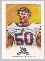 2021 Panini Chronicles Gridiron Kings #39 Greg Rousseau