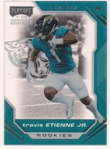 2021 Panini Chronicles Playoff Momentum Rookies #PMR-12 Travis Etienne Jr.