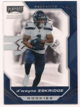 2021 Panini Chronicles Playoff Momentum Rookies #PMR-17 Dwayne Eskridge