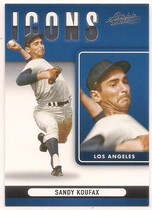 2022 Panini Absolute Icons Retail #I-11 Sandy Koufax