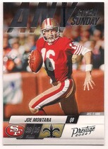 2022 Panini Prestige Any Given Sunday #12 Joe Montana