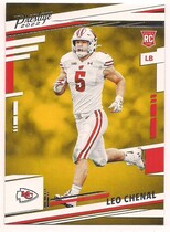 2022 Panini Prestige #371 Leo Chenal