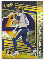 2022 Panini Prestige Franchise Favorites #2 Matthew Stafford