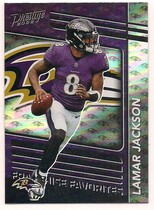 2022 Panini Prestige Franchise Favorites #FF-6 Lamar Jackson