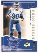2022 Panini Prestige Prestigious Pros #PP-14 Aaron Donald