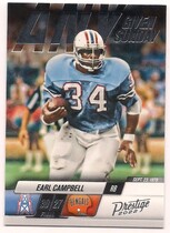 2022 Panini Prestige Any Given Sunday #13 Earl Campbell