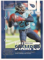 2022 Panini Prestige Time Stamped #TS-1 Derrick Henry