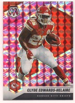 2021 Panini Mosaic Camo Pink #6 Clyde Edwards-Helaire
