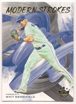 2022 Panini Diamond Kings Modern Strokes #MS-10 Whit Merrifield