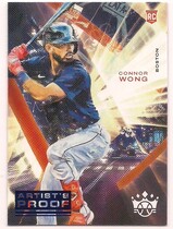 2022 Panini Diamond Kings Artist Proof Blue #76 Connor Wong