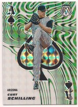 2021 Panini Mosaic Aces Green #ACE10 Curt Schilling