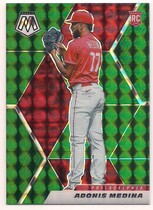 2021 Panini Mosaic Green #231 Adonis Medina