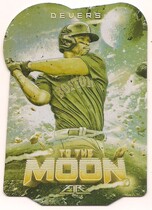 2022 Topps Fire To The Moon Gold Minted #TTM-20 Rafael Devers