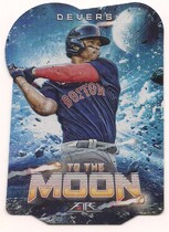 2022 Topps Fire To The Moon #TTM-20 Rafael Devers