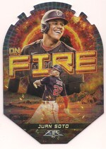 2022 Topps Fire En Fuego #EF-2 Juan Soto