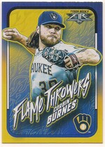 2022 Topps Fire Flame Throwers #FT-5 Corbin Burnes