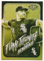 2022 Topps Fire Flame Throwers Gold Minted #FT-7 Liam Hendriks
