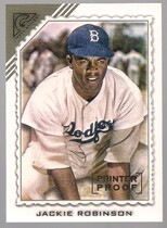 2022 Topps Gallery Printer Proof #42 Jackie Robinson