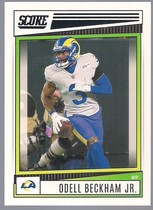 2022 Score Base Set #154 Odell Beckham Jr.