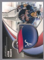 2022 Topps Update Commemorative Batting Helmet Manufactured Relics #BH-ARI Austin Riley