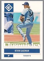 2022 Panini Chronicles #40 Kevin Gausman